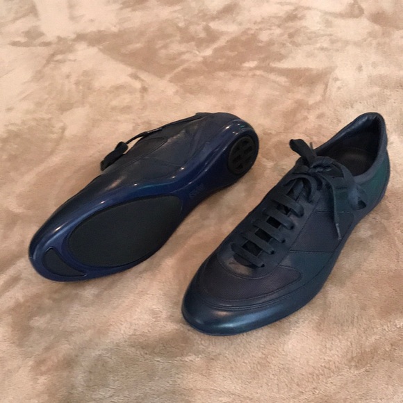 Hugo Boss Mens Semi Casual Shoe In Deep 